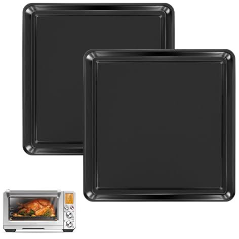 DEMEDO 11 Inch Baking Sheet, Non-stick Baking Pan for Breville Toaster Oven Pans, Fit Smart Oven BOV900BSS, BOV800XL, BOV845BSS, Cookie Sheet Replacement, Baking Tray for Breville Mini Toaster Oven