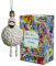 Fiebiger Floristik Blumen-Mädchen Hortensienmädchen rosé-grün zum Hängen Elfen-Dekofigur Flower Fairy Figur Blumenfigur Skulptur Blumenkinder in Geschenk-Box