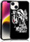 MMYAJT Favorite Scary Phone Case Compatible with iPhone 14 Plus, Scream iPhone Case Shockproof Black and White Phone Halloween Funny Cover Gift for Boy Girl Men Women
