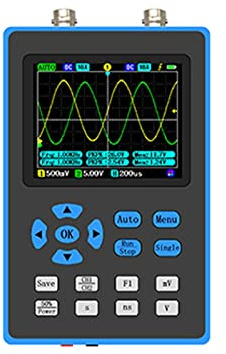 DSO2512G 120M Larghezza di banda 500MSa/s 2 in 1 Oscilloscopio a doppio canale 10mV Sensibilità verticale minima Analisi dello spettro FFT Facile da usare per principianti e professionisti