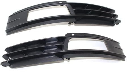 ZXHHXEB Auto-Nebelscheinwerfer-Abdeckung für Audi A6 C6 4F 2009 2010 2011 Nebelscheinwerfer Abdeckung Vordere Stoßstange Lampengitter Abdeckung Rechts Links Set Ersatz
