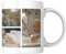 fapadjo Tasse Personnalisable, Mug Personnalisé, Cadeau Personnalisé, Cadeau Homme et Femme Original | 2 à 7 photos (2 Photos)