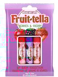 Read My Lips Fruit-tella Berries and Cherry Lip Balm Trio