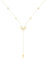 Moguri Elegante 14K Gold Y-Halskette mit Sonnenanhänger - Boho Schmuck für Damen - Sommer Schmuck - Necklace Women