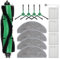 Accesorios de Repuesto para iRobot Combo Essential Y0112 Y0110 Y0116 Y0510 Y0512, 105 Combo Robot Aspirador y friegasuelo, 1 Cepillo Principal, 4 Filtros, 4 Cepillos Laterales, 4 Paños de Fregado