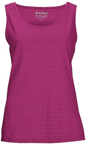 killtec Damen Funktionstanktop KOS 41 WMN TP, Magenta, 40, 38313-000