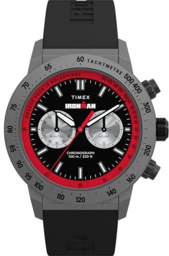 Timex Herren Chronograph Quarz Uhr Ironman Premium Adrenaline