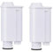 Ricambio adatto per Brita Intenza, Gaggia Mavea Intenza, TCZ7003, CA6702/00, filtro dell'acqua del caffè, (2 pezzi)