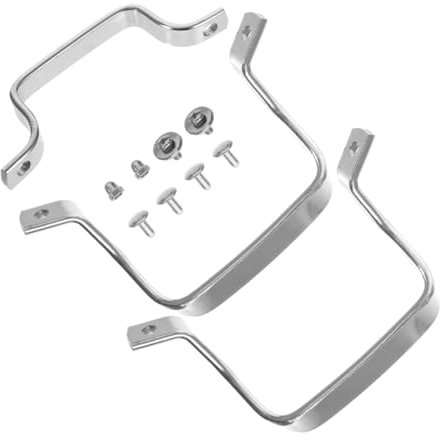 MOKKHNB 3pcs Stainless Steel Replacement Pan Handles Set Heat Resistant Non Slip Side Handles Lid Grip for Woks Frying Pans Steamers Saucepans Versatile Kitchen Pot Accessories