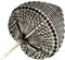HDOYTXXM Ventilador tejido a mano para decoración del hogar, diseño vintage para colgar en la pared, ventilador de mano para uso interior y exterior
