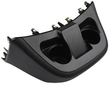 Petite console centrale pour voitures, organisateur de véhicule, porte-gobelets pour Mercedes Vito pour Metris W447 2016-2023 (noir)