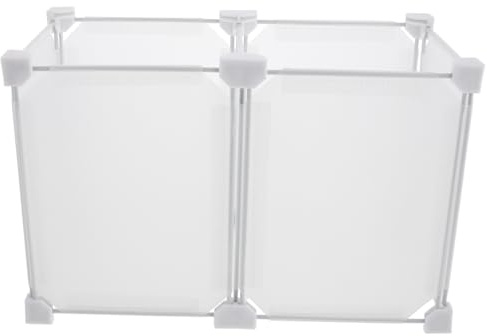 KOMBIUDA Freezer Dividers for Chest Freezer Basket Plastic Storage Bin Divider Shelves Bins for Kitchen Pantry Fridge Organiser