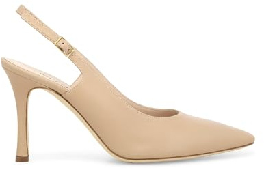Melluso Donna Slingback Eleganti in Pelle Rosa Cipria 39 / Rosa