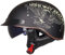 EBAYIN Halbschalenhelm mit ECE, Retro Jethelm Chopper Helm Retro Motorrad Helm, Halbhelme Scooter-Helm Mofa-Helm mit Sonnenblende und Herausnehmbares Atmungsaktives Futter,A-L=（59~60cm）