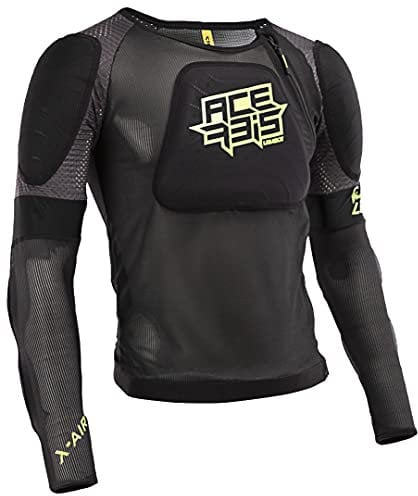 ACERBIS Brustpanzer Body Armour X-Air Jacket Lev 2 schwarz/gelb L/XL