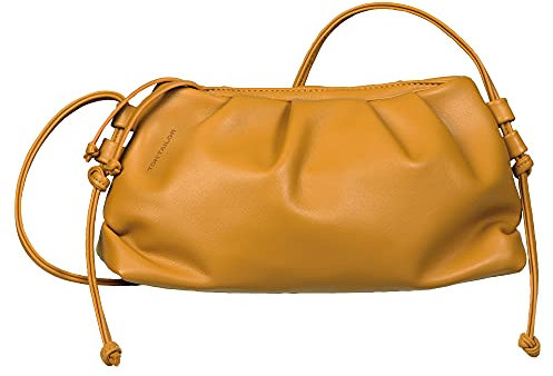 TOM TAILOR bags VIOLA Damen Umhängetasche S, mango, 24x8x14