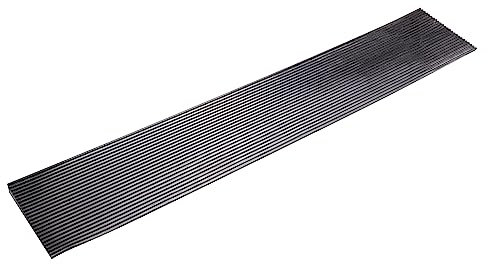 Gummi Vollgummi Bordsteinrampe Schwellenrampe Auffahrrampe Rampe 900x150x25 mm