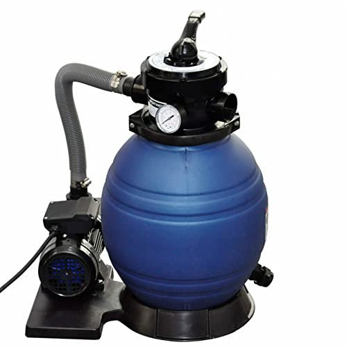 Bomba Filtro de Arena, Yumeng Depuradora Piscina Arena, Filtro Piscina, Bomba De Picina, 400 W 11000 l/h