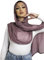 Txameru, Hijab für Frauen, Viskose, Muslimische Baumwolle, Mode, Hijab, Schal, Malvenfarben, Standard