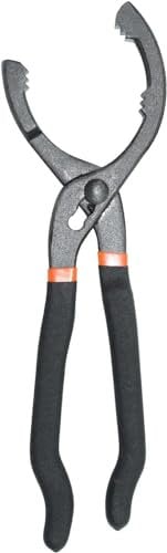 Thsakzo Adjustable Oil Filter Wrench - Long Handle Oil Filter Pliers for Car, Auto, Motorcycle (12 inch)