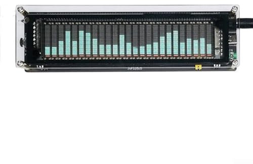 LED Music Spectrum Indicator, VU Meter Indicator Analyzer, VFD2515 Audio Spectrum Analyzer VFD Sound Control Music Level Display VU Meter