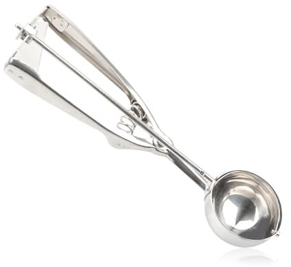 Rumyve Ice Cream Scoop,Stainless Steel Cookie Scoop,Perfect for Making DIY Balls,Muffins, Mashed Potatoes and Melon Balls(50MM)