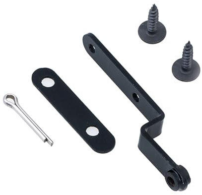 ERNZI Car Glove Box Lid Hinge Snapped Repair Fix Brackets Black Fit For AUDI Fit For A3/S3 8P 2004 2005 2006 2007 2008 2009 2010 2011 2012 2013