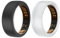 pupvus Ringschutz für Oura Ring Gen 3, kratzfeste Silikonhülle für Damen und Herren, langlebiger Oura-Ring-Schutz der 3. Generation (durchscheinend + schwarz, M (11/12/13))