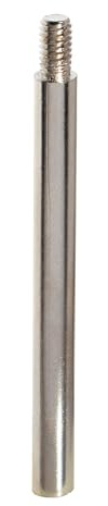 SPRINTIS - Verlängerungen 50 mm für M4-Buchschrauben, vernickelt,100 Stück, Buchbinderschrauben, Schrauben