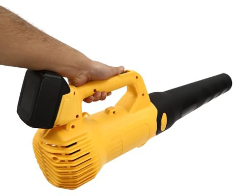 KiwiHood Cordless Leaf Blower Electric Handheld Blower 2-Speed Cordless Lightweight Leaf Blower with 2* Battery Packs & Charger for Garden Leaves, Outdoor Wood Chips Dust Blowing