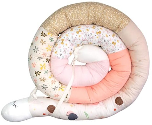 Bettschlange/Bettschnecke XXL *** Länge 250cm** Stillkissen, Seitenschläferkissen (Schneckchen)