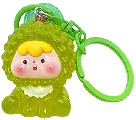 Salyeeluly Puppen-Schlüsselanhänger, Cartoon-Puppen-Schlüsselanhänger | Entzückender Figuren-Schlüsselanhänger im -Design | Harz kreativer schöner Figuren-Schlüsselanhänger, niedliche