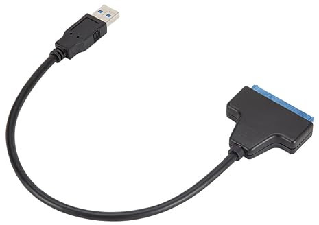 LIFKICH Zu USB 30 Adapterkabel Easy Drive Line Konverter Für 25 18 Zoll HDD/SSD Festplatten Schnelle Datenübertragung Schwarz