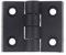 KSeSii Kleine Scharniere, schwarz, Mini-Kunststoff-Türlager, Schrank, ABS-Scharnier, Möbelbeschläge, Möbelzubehör (A4), 1 Stück