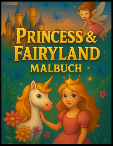 Princess & Fairyland Malbuch