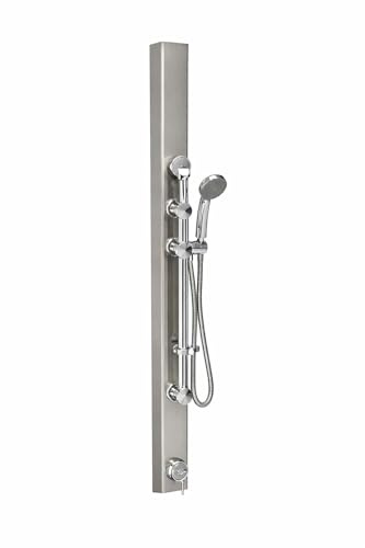 Twyford Sola Thermostatic Shower Panel Wall Mounting Thermostatic Mixer SF1211CP Stainless Steel TMV3 WRAS