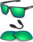 BlazerBuck Anti-salz Polarisierte Ersatzgläser für Oakley Crossrange OO9361 - Smaragdgrün