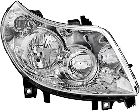 Halogen Scheinwerfer Hauptscheinwerfer Frontscheinwerfer rechts H7/H1 W5W PY21W ohne Lampenträger für Model Ducato Pritsche/Fahrgestell 250 250_ 290_ Boxer Bus