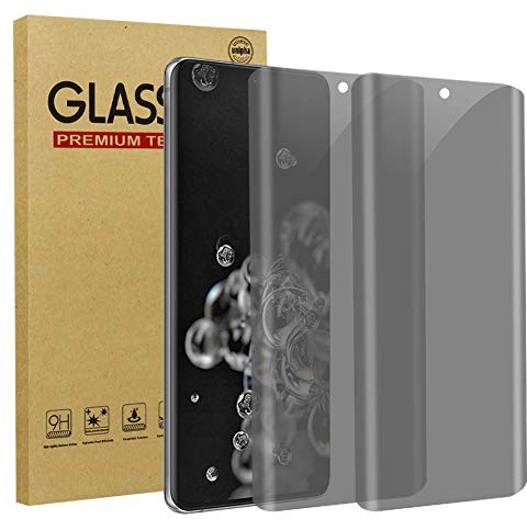 LCHDA [2 Pièces] Verre Trempé Anti-Espion pour Samsung Galaxy A10, 3D Couverture Complète Dureté 9H Intimité Film Protection Écran Privé Ultra Résistant Anti-Éclats Anti-Rayures Vitre Protecteur