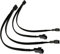 TeamProfitcom PWM Fan Splitter Long Adapter Cable Sleeved Braided Black Y Splitter Computer PC 4 Pin Fan Extension Power Adapter Cable 1 to 2 Converter 16 inches (2 Pack)