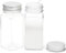 Youngever Lot de 12 Bocaux à Épices Plastique 150ML, Pot a Epices, Clear Spice Containers