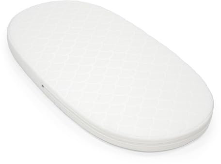 Stokke Sleepi Matratze V3, White - Mehrere Schichten atmungsaktives 3D-Mesh für sicheren Schlaf - Bietet Komfort und Unterstützung für Kinder - Waschbar