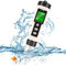 Wasserqualität Tester, Vier Funktionen in Einem, Stiftförmiges Design, Abnehmbares Design, LCD Digitalanzeige zur Messung von PH, ORP, H2 Wasserstoffgehalt und Temperaturwert