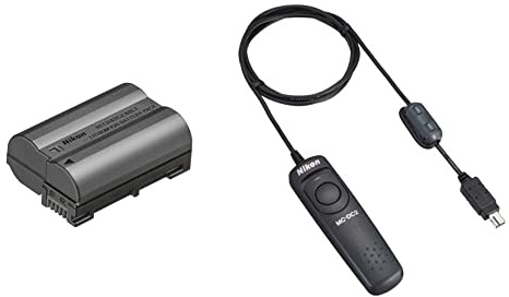 Nikon Rechargeable Li-ion Battery EN-EL15c,VFB12802 & MC-DC2 Remote Cord