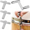 4 Pcs Adjustable Drum Key Adjusting Remove Replace The Drum For Most Drums Drum Key Set Fine-tune To Meet The Feel For Drum Kit Snare Drum Bass Drum For Parties And Drum Enthusiasts
