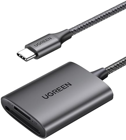 USB-C Memory Card Reader Ugreen CM401 Gray