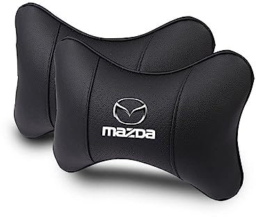 EFEMIR 2 Stück Auto Nackenkissen Für Mazda Mazda3 CX-4 CX-5 CX-8 CX30 Autositz Kopfstütze Atmungsaktive Kissen,normal-B