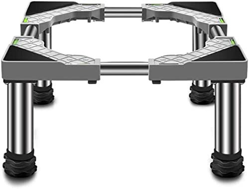 YHJZSM Base para Soporte para Lavadora Base para Lavadora Soporte para Estante para refrigerador Altura del Soporte 19-22 cm Pedestales y Marcos para Lavadora Soportes para Pila de Lavado