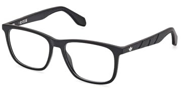 adidas Originals Brillengestell (Model OR5076) für Herren, Tropfen, gefertigt aus Kunststoff (inklusive Brillenetui)