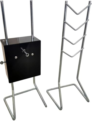 Batik - Girarrosto per maialino sardo porceddu pollo anguille Barbecue Batteria con Poggiaspiedo - Girarrosto Batteria Perfetto - Utilizzato per Maialino, Pecora, Agnello, maialetto